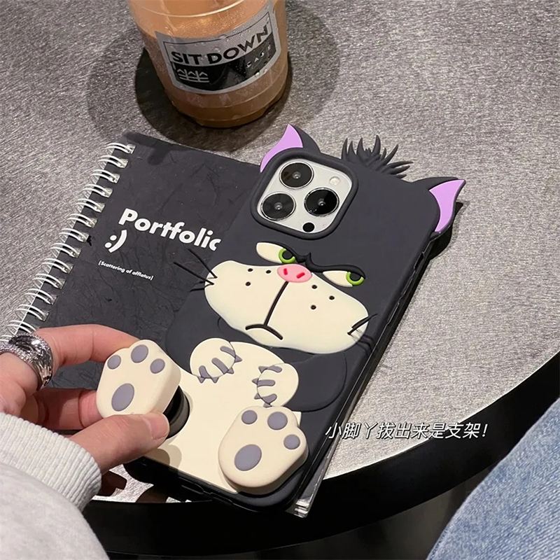 Lucif Cat iPhone Case - Cute Protective Cover