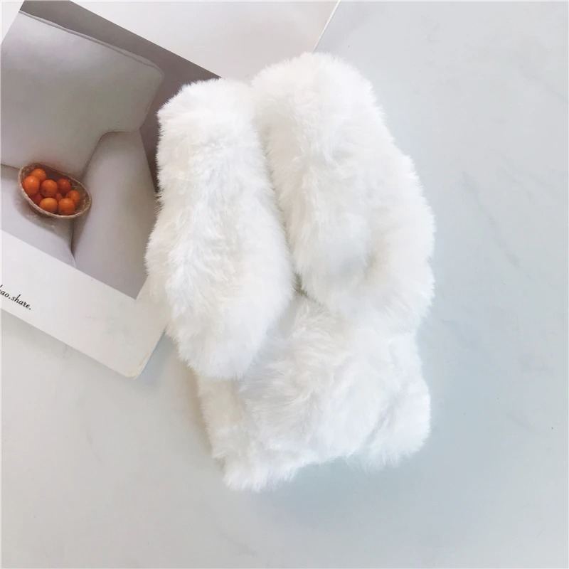Bunny Fur iPhone Case - Cute Protective Cover