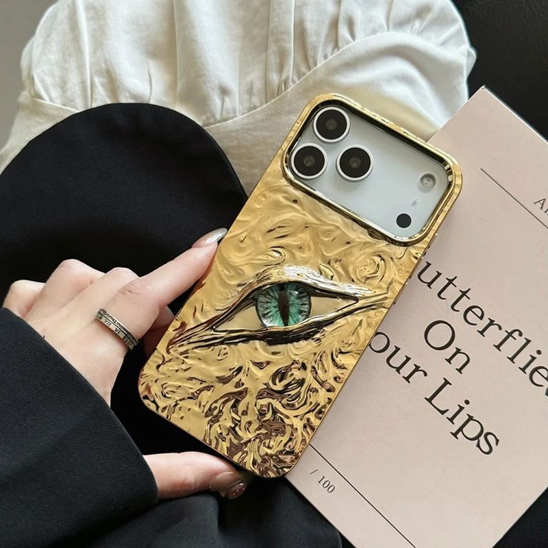 3D Eyes iPhone Case - Cute Protective Cover