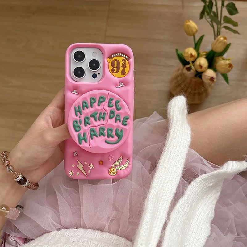 Happee Birth Cake iPhone Case - Cute Protective Cover