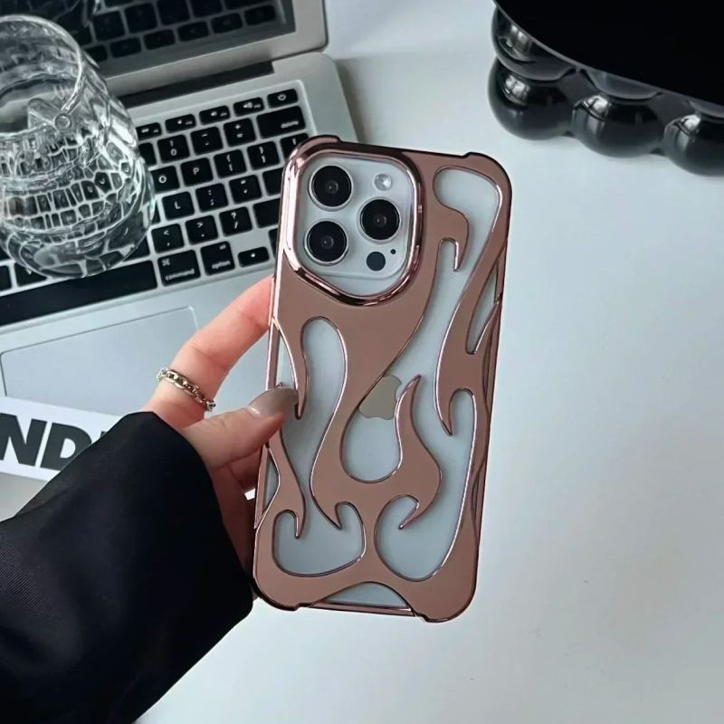 Flames iPhone Case - Cute Protective Cover