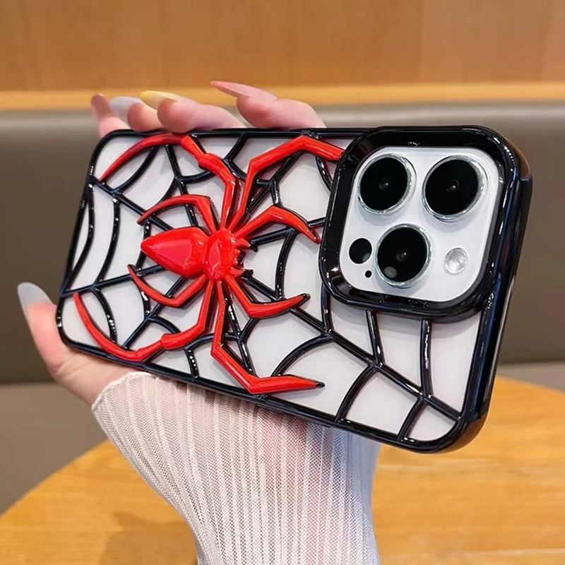 Hollow Spider iPhone Case - Cute Protective Cover