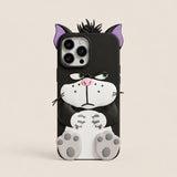 Lucif Cat iPhone Case - Cute Protective Cover