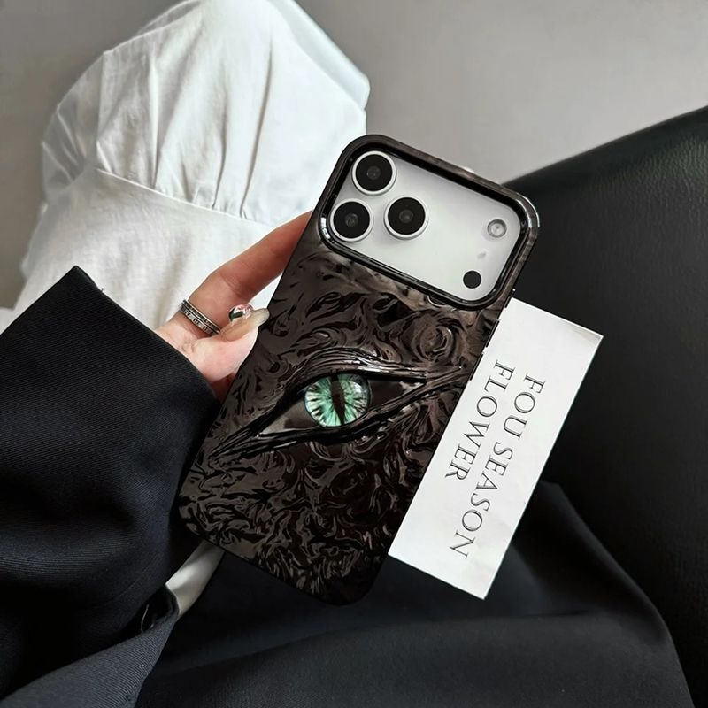 3D Eyes iPhone Case - Cute Protective Cover