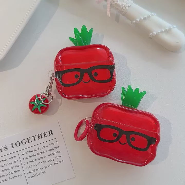 Load video: Kawaii Tomato™ - AirPods Case