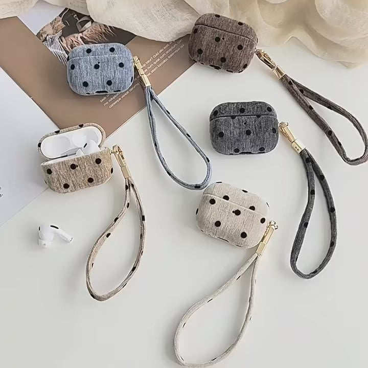 Load video: Polka Dot Plush™ - AirPods Case