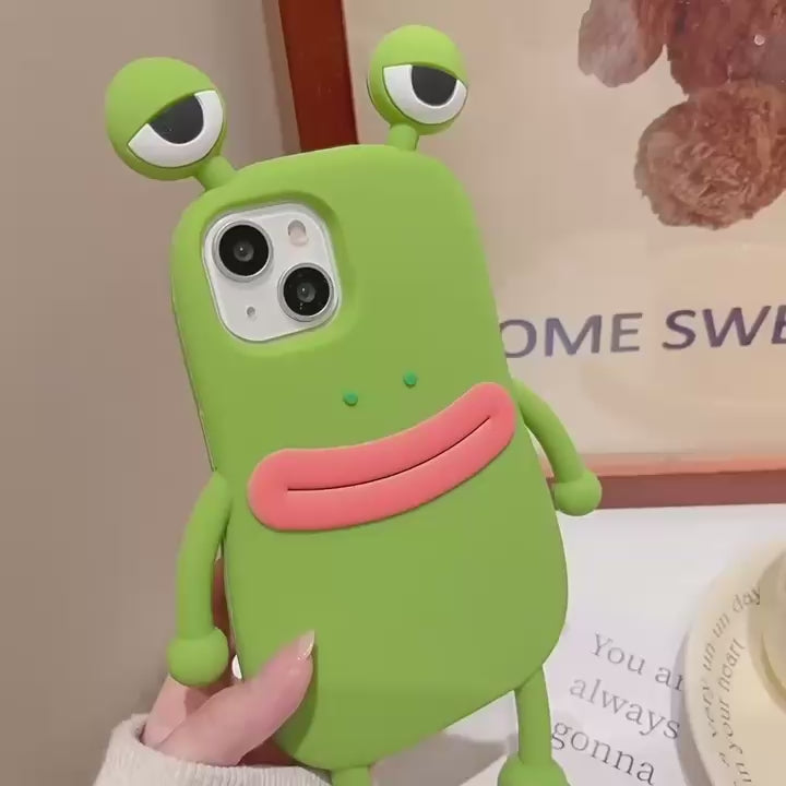Load video: Froggy iPhone Case - Cute Protective Cover